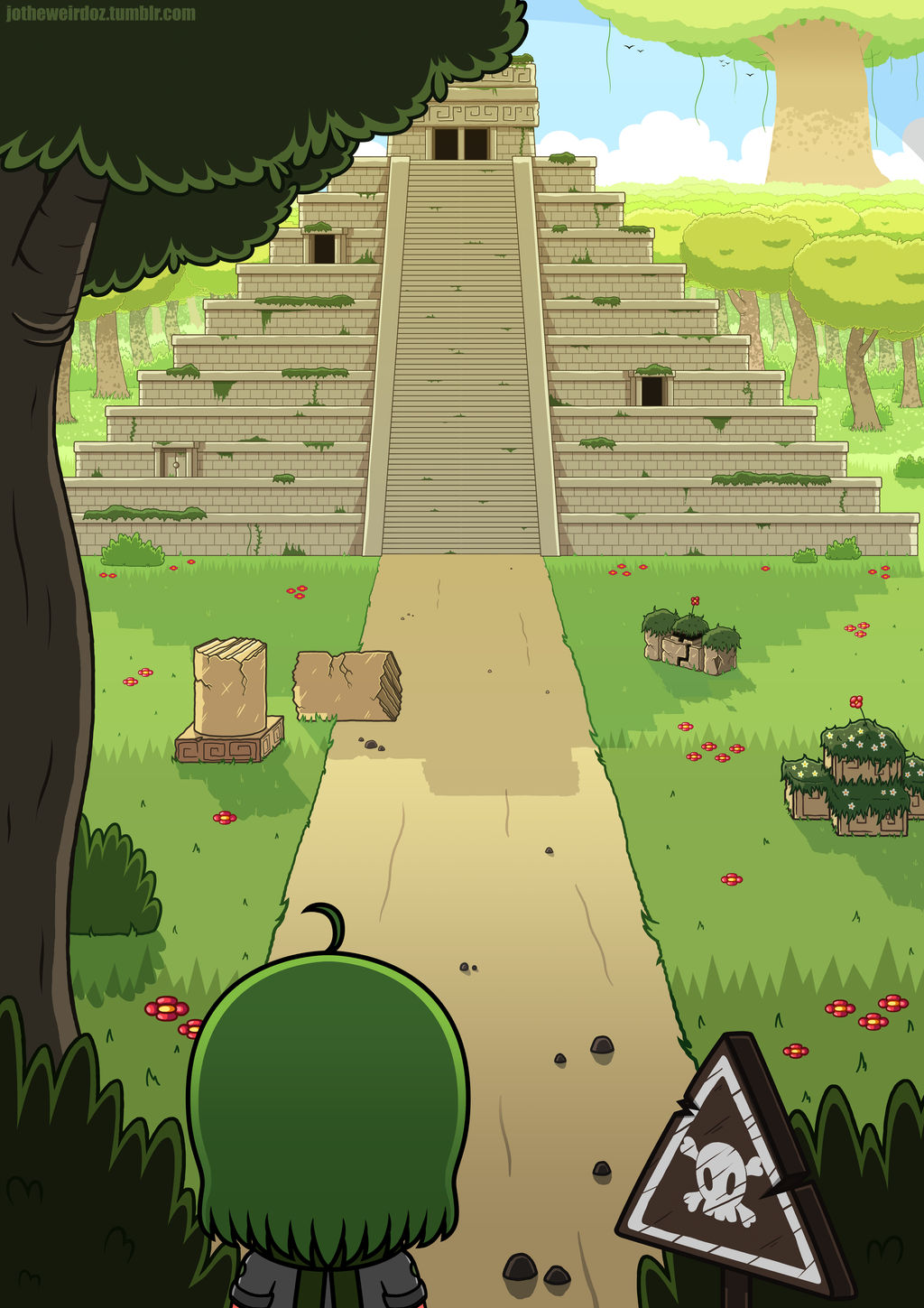 Maplestory Wallpaper: Golem's Temple by JoTheWeirdo
