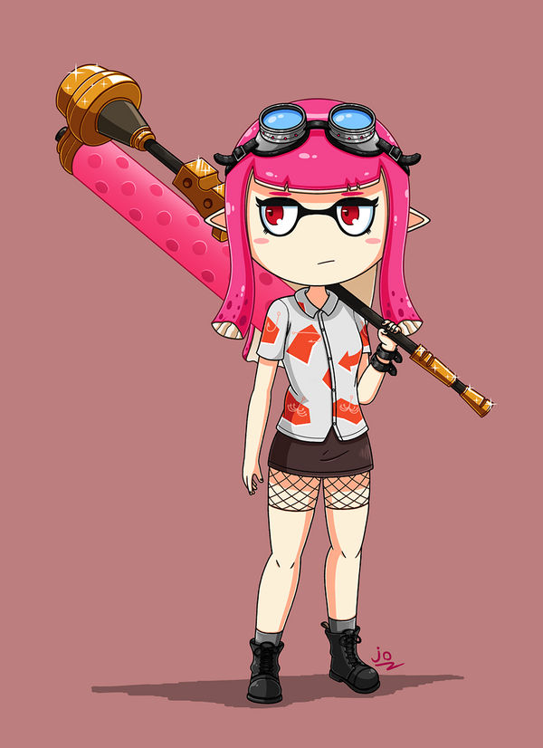 Splatoon 2 Character OC? by JoTheWeirdo