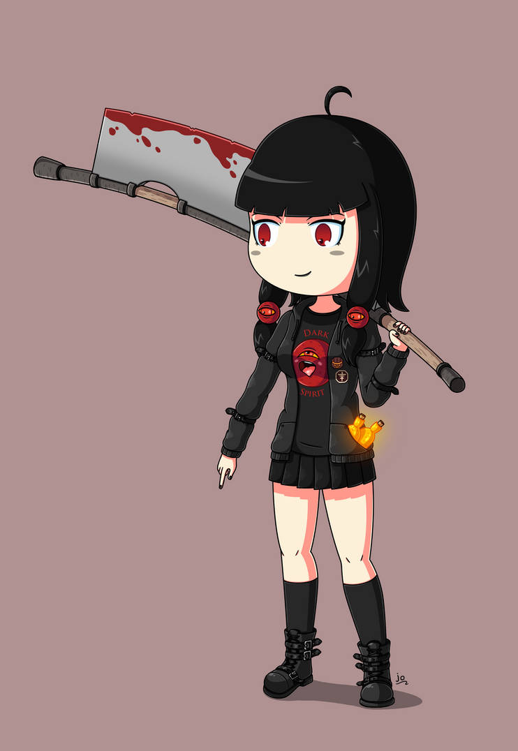 Dark Souls III: Invader-chan by JoTheWeirdo