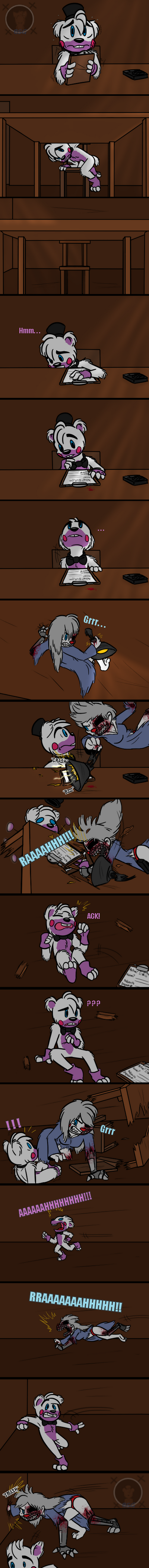 Swift Call (FNAF 6 Comic) Pt.2 by Blustreakgirl
