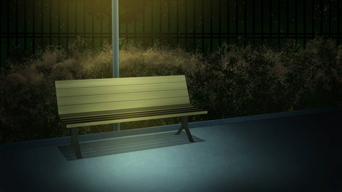 Midnight Park Anime Style Background By Tamagochikun On Deviantart