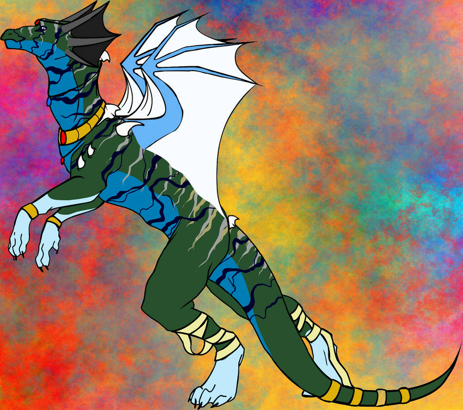 Wise Dragons of Llih (done in dragon builder) by Jakeukalane