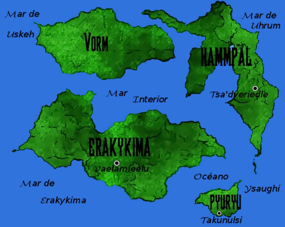 Mapa del Planeta Qhot-naun-phaqiasiari by Jakeukalane