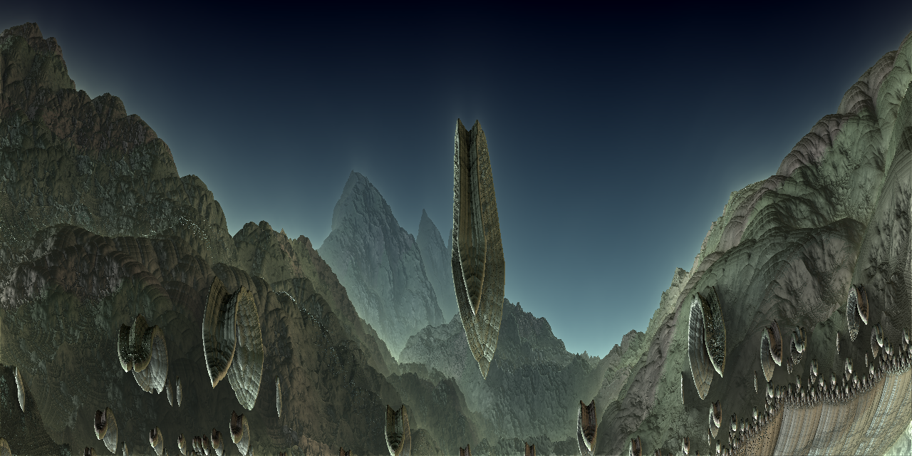 The Fractal Mountain by Jakeukalane