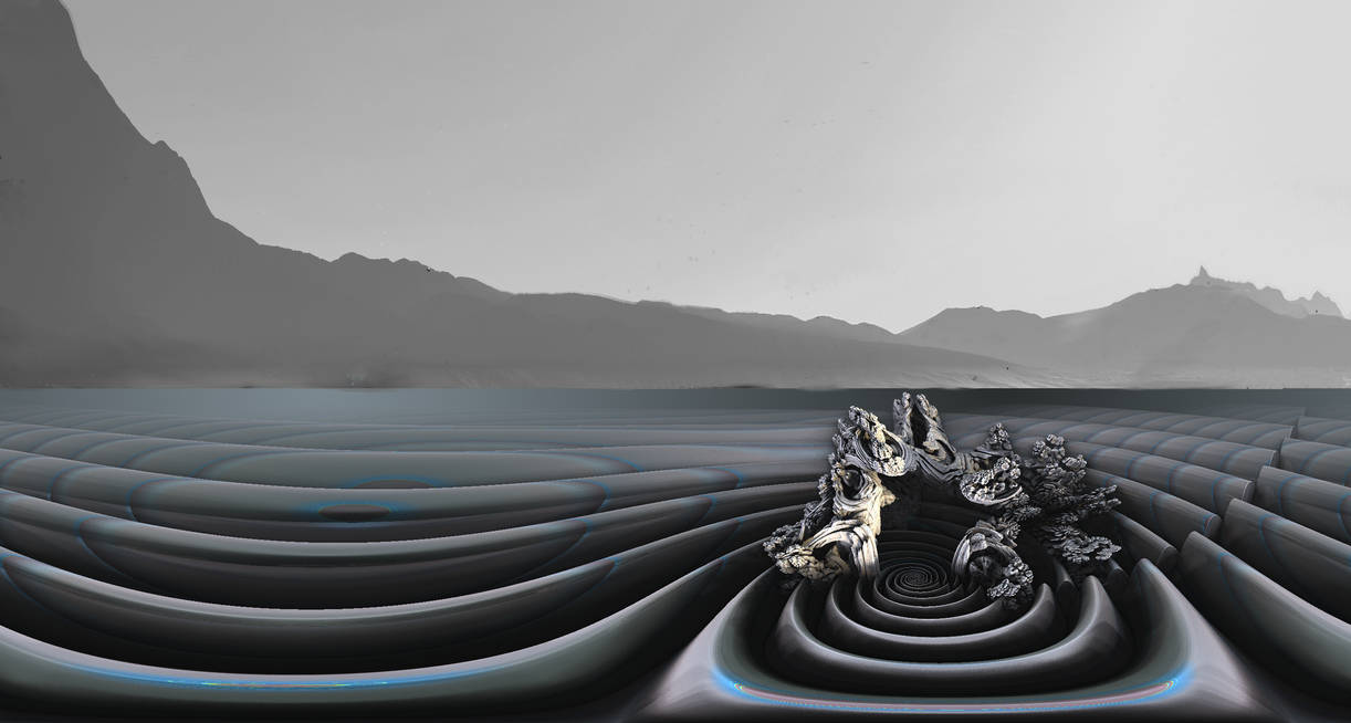 Fractal reefs at the sea shore of Wiliya by Jakeukalane