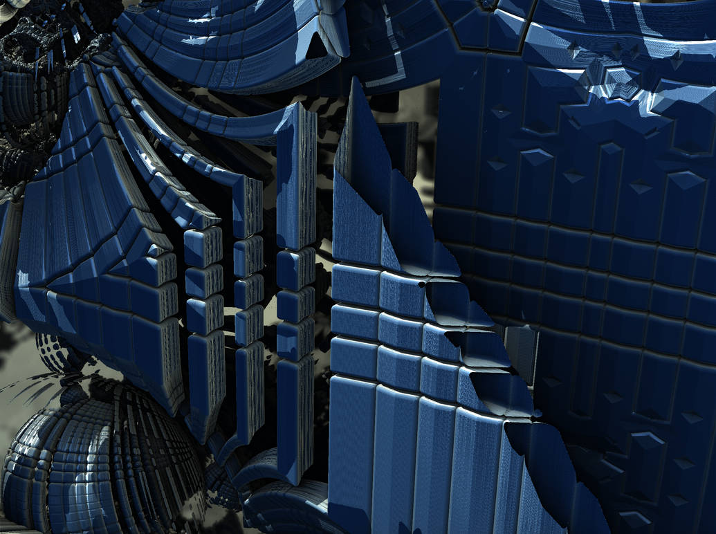 The Fractal City by Jakeukalane