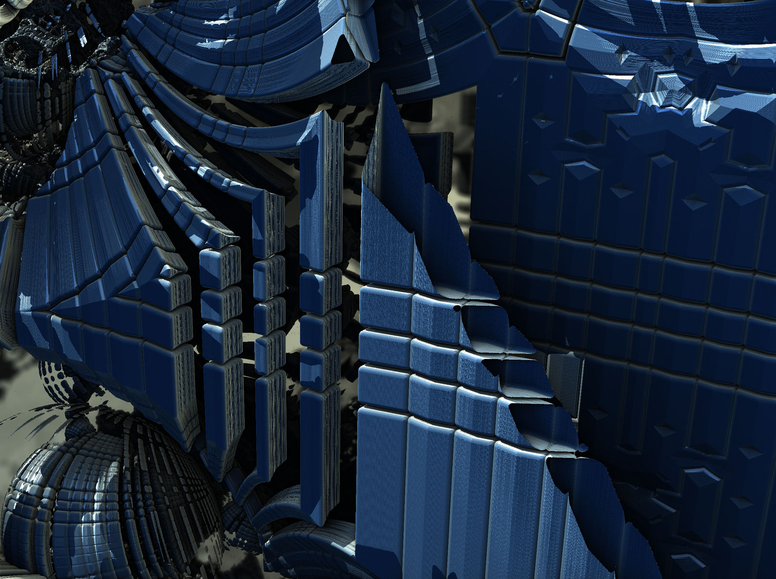 The Fractal City by Jakeukalane