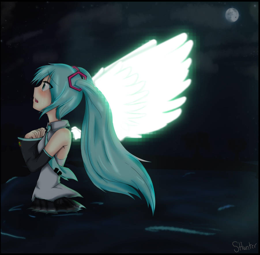 digital angel by Shellahx