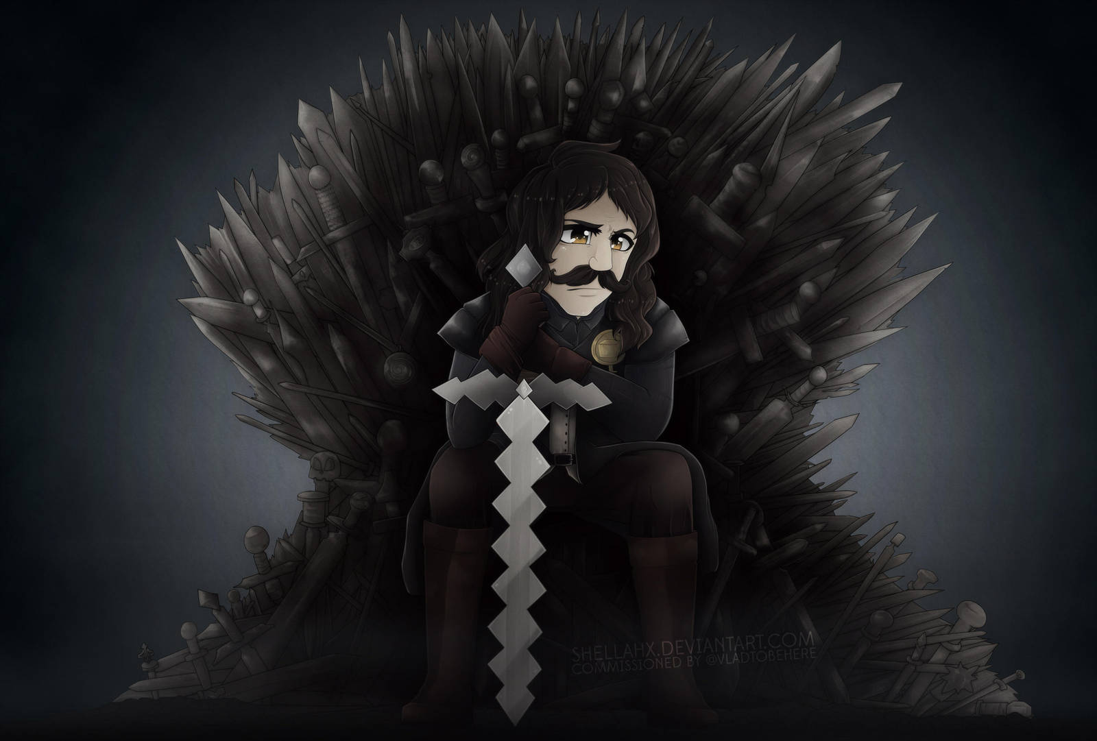 COMMISSION - Vlad of Thrones by Shellahx