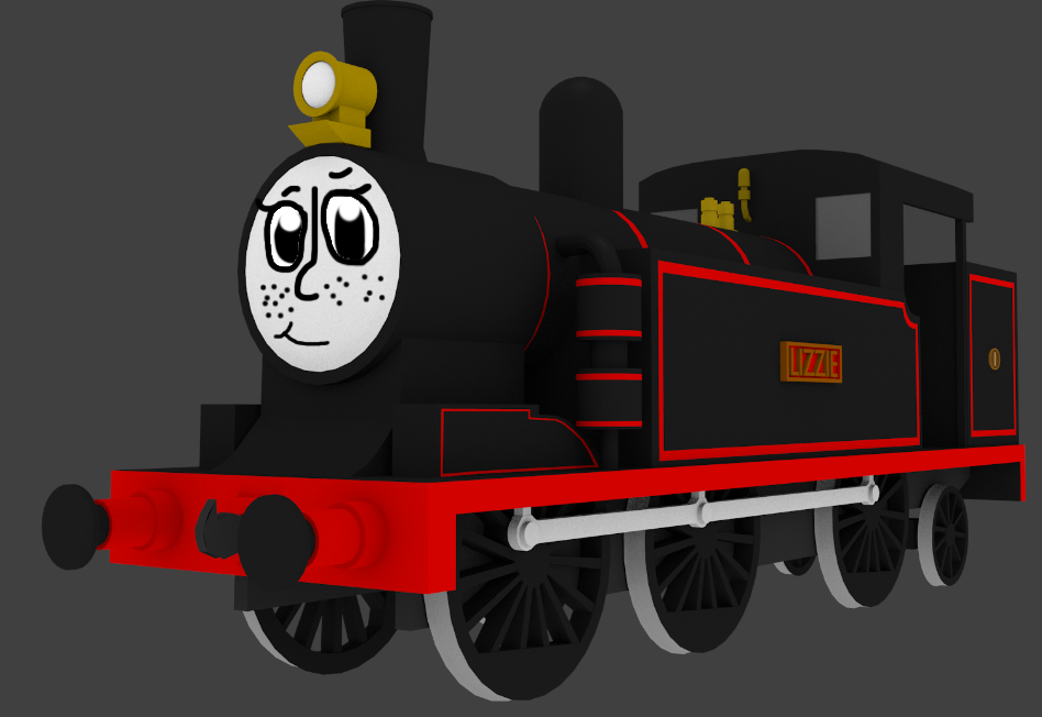 Lizzie The Tank Engine new and improved by Sirfowler1