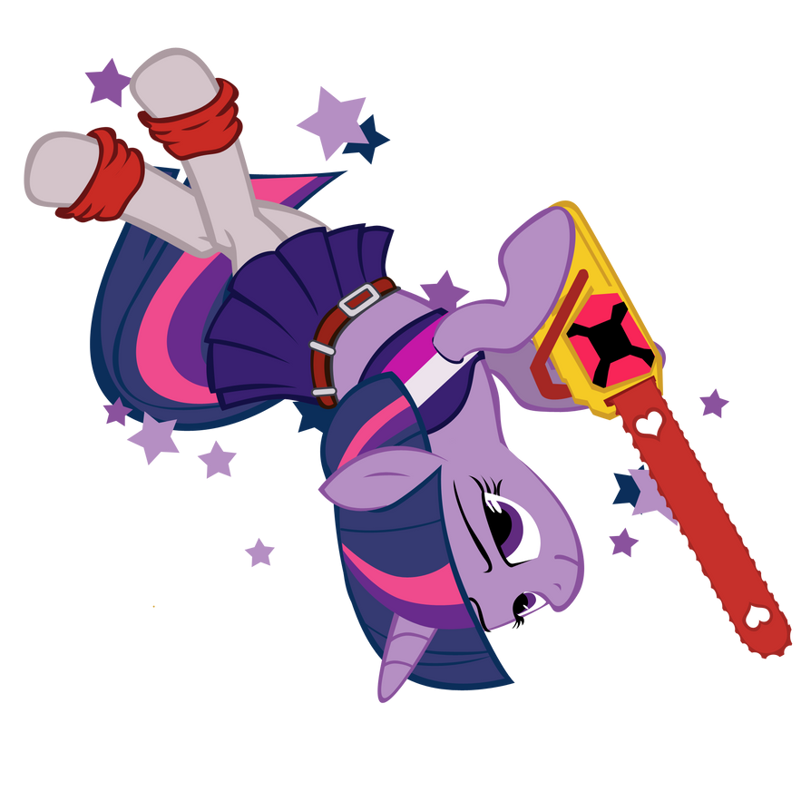 Twilight Sparkle Lollipop Chainsaw by Bouxn on DeviantArt