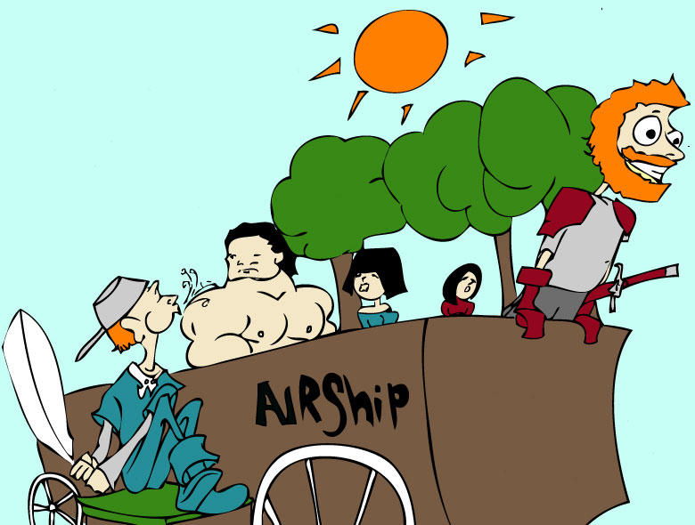 An Airship? by the14thgod