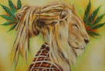 Rasta lion by ahsr