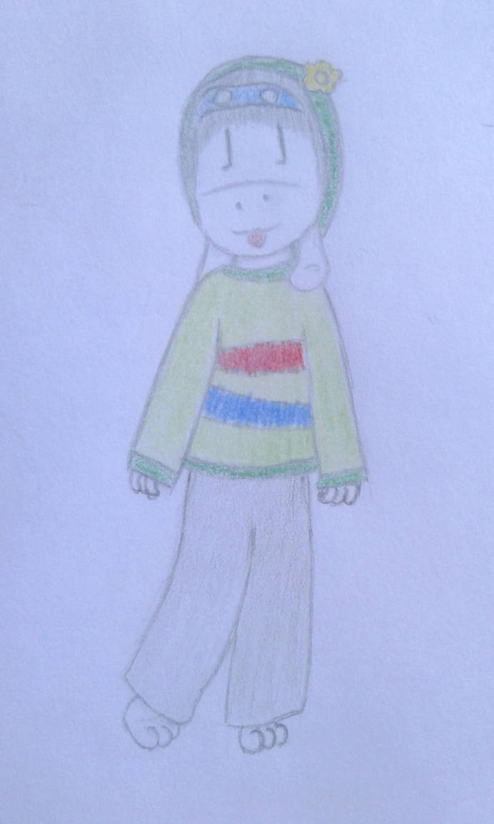 another drawing of my oc by WilkerS1