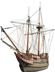 Colonial Ship PNG by Thy-Darkest-Hour
