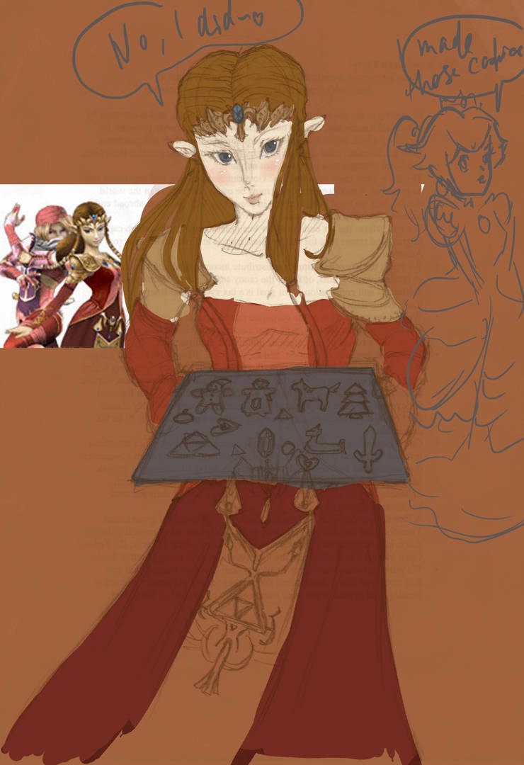 Zelda gingerbread WIP by joiski on DeviantArt