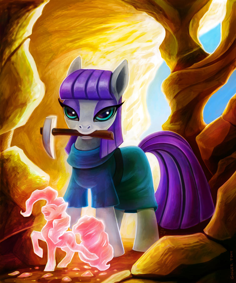 A Pony of Many Talents by GingerFoxy