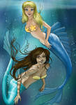 Secret Santa 2009: Mermaids by Angel-Creations