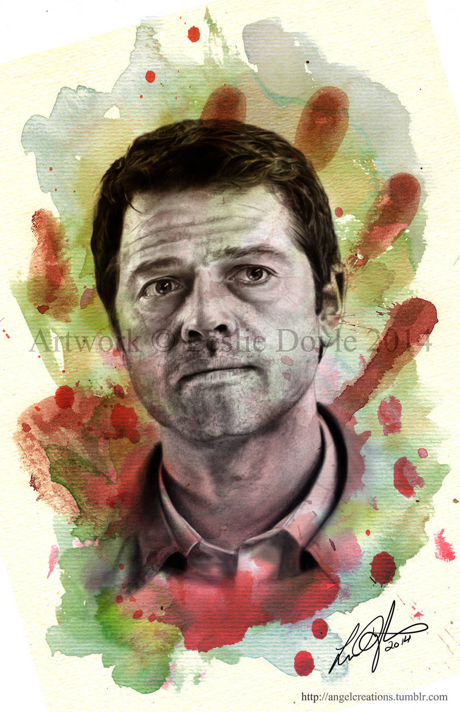 Angel of Solitude: Castiel by Angel-Creations