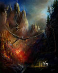 the way to Mordor by andrekosslick