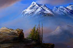 misty mountains study 1 by andrekosslick