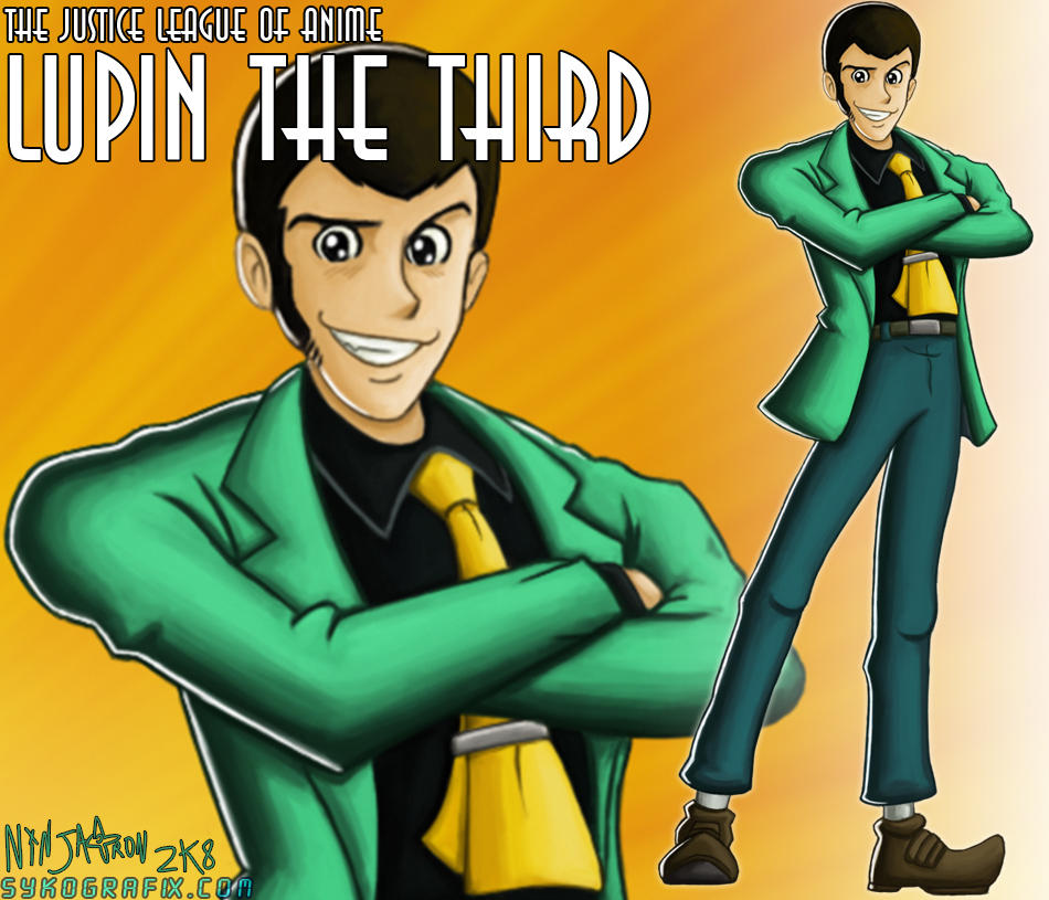 JLAnime 3: Lupin III by ninjatron