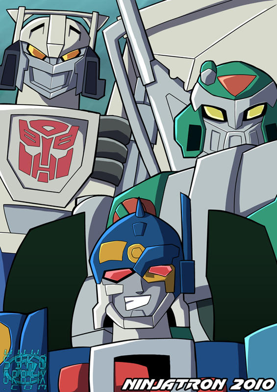 RiD Autobot Brothers by ninjatron
