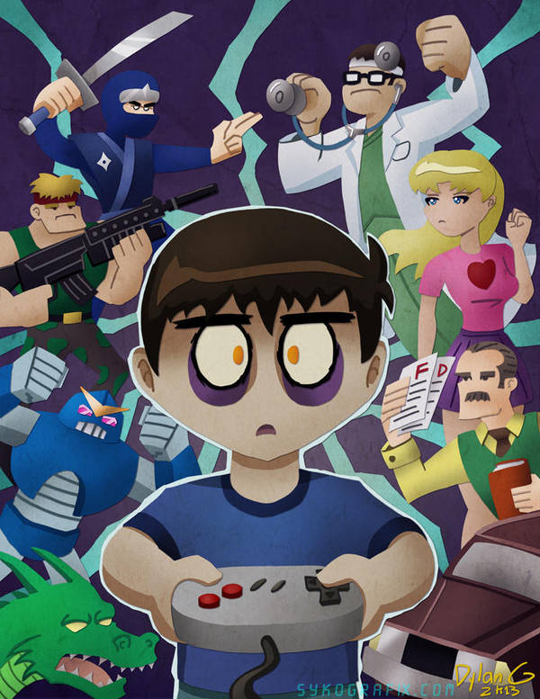 Game Addict by ninjatron