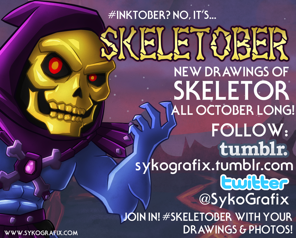 Skeletober by ninjatron Skeletober by ninjatron