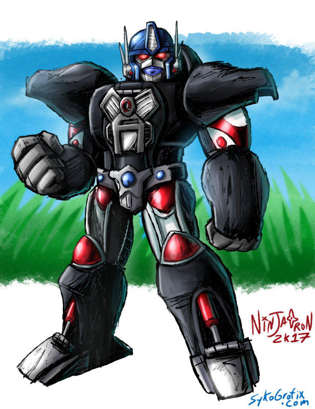 Optimus Primal by ninjatron