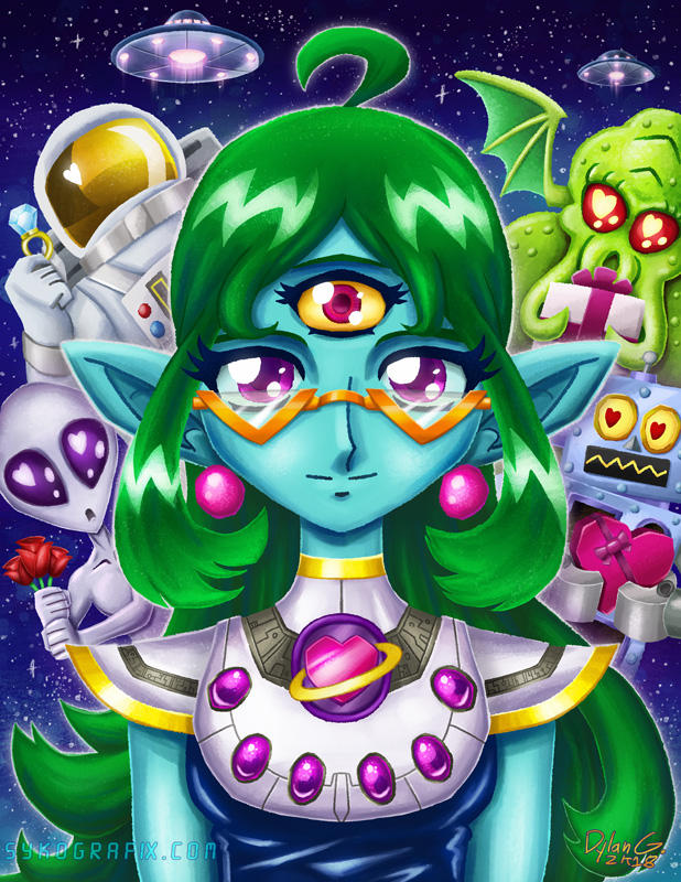 Your Space Girlfriend by ninjatron