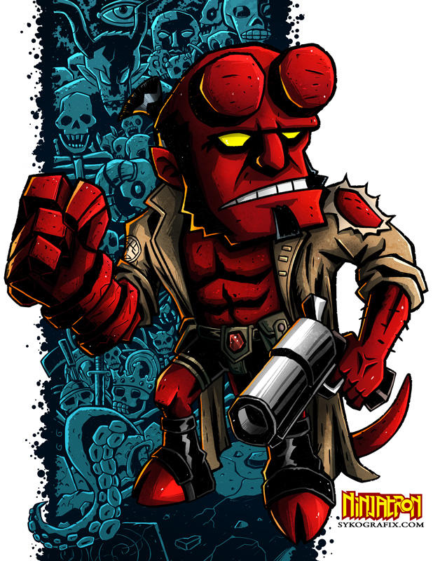 SD Hellboy by ninjatron
