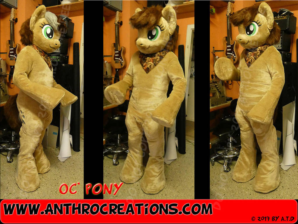 MLP Fursuit Costume OC 2017 by AtalontheDeer