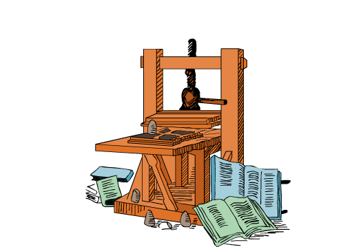 Resultado de imagen de old printing machine