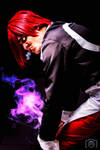 Iori Yagami - Nake! Sakebe! Soshite shine!#KOF by DashingTonyDrake