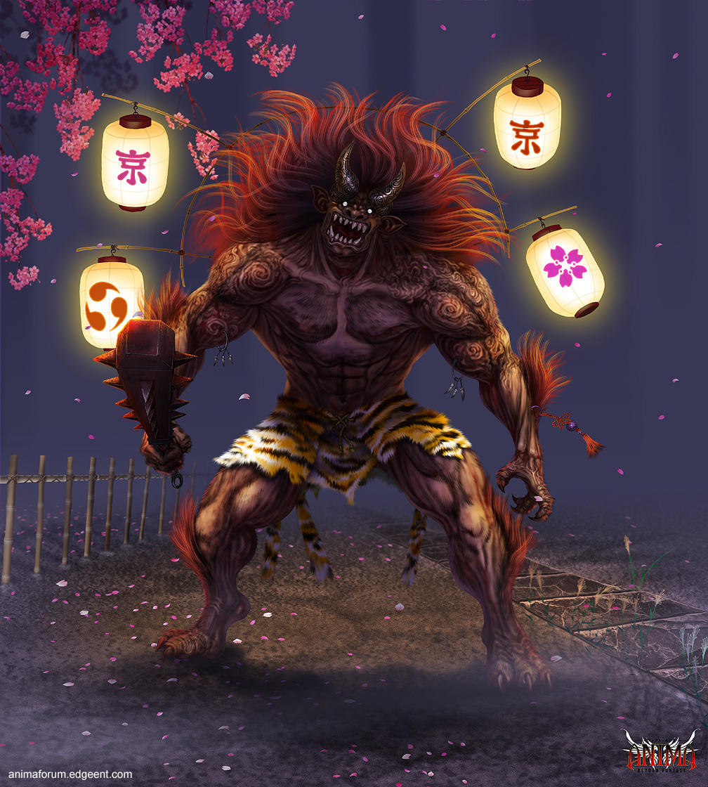 Anima: Lantern Oni by Wen-M