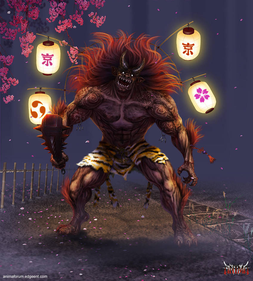 Anima: Lantern Oni by Wen-M