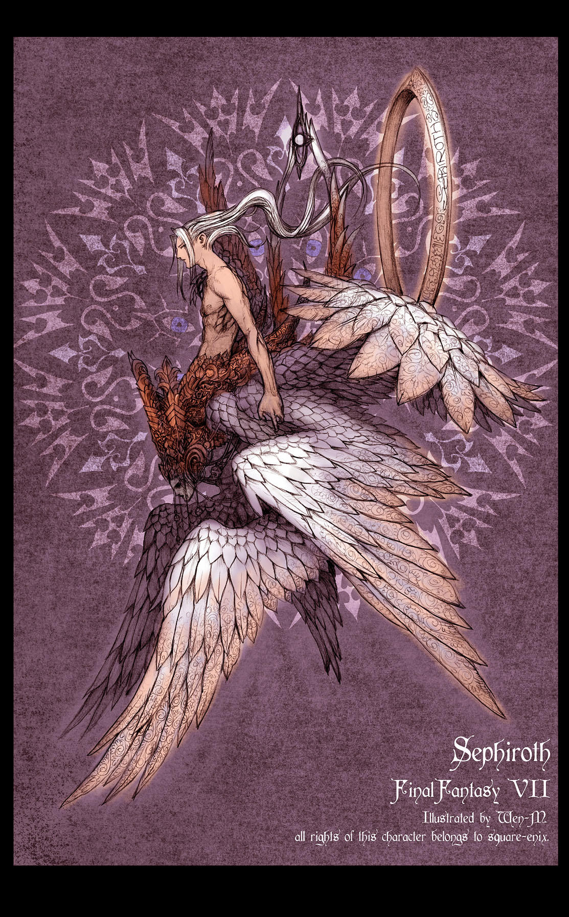 Sephiroth, 7 winged. by Wen-M