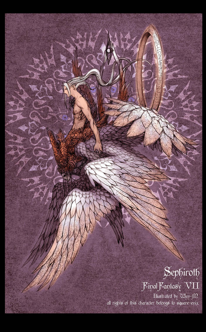 Sephiroth, 7 winged. by Wen-M