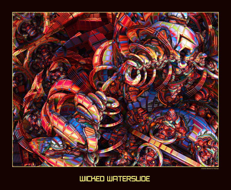 Wicked Waterslide by Darkestnightmare