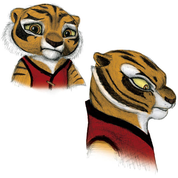 Kung Fu Sketches by Phobic42