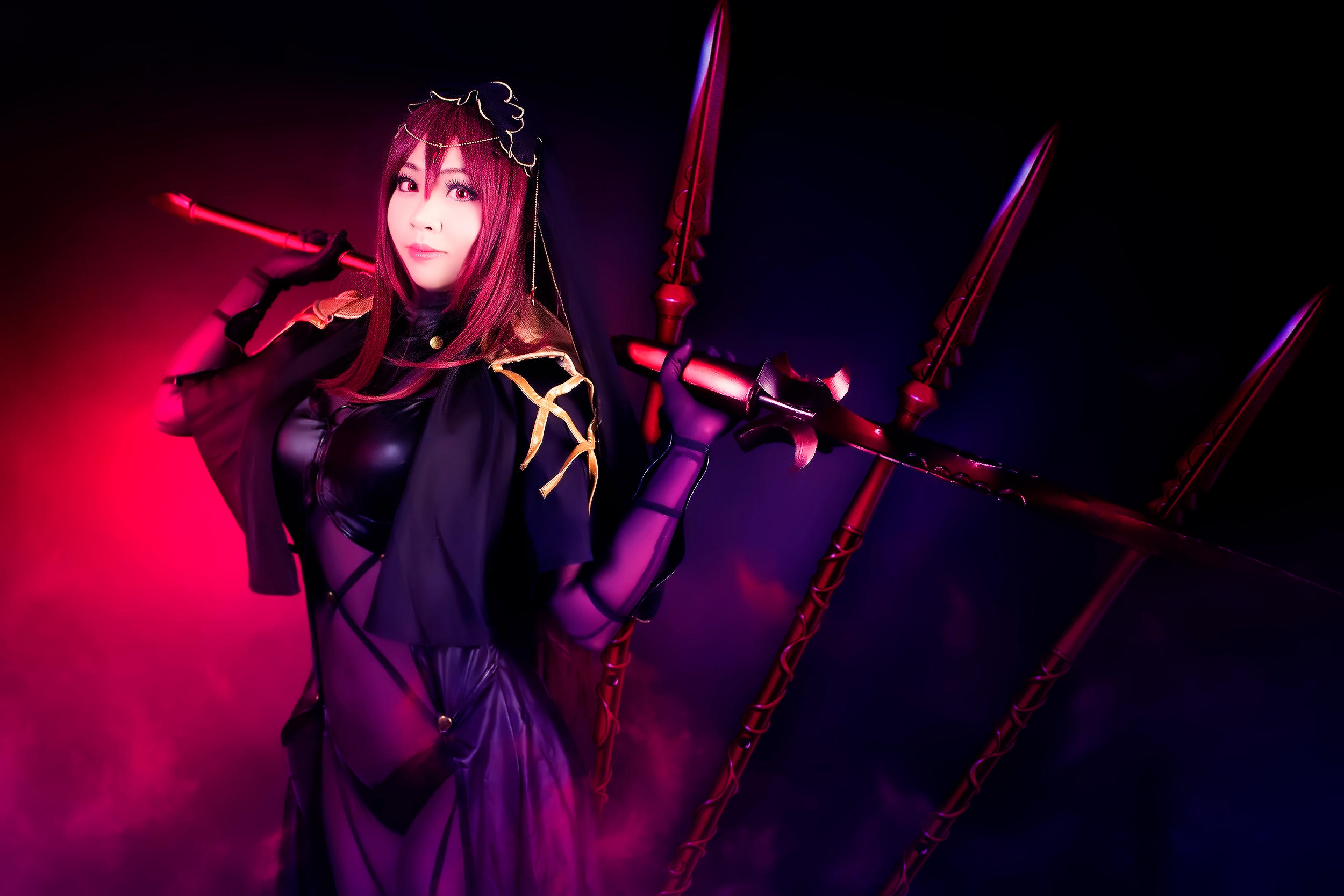 Koyuki as Scathach by Nlghtmal2e