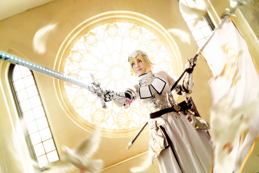 Koyuki as Jeanne D'arc by Nlghtmal2e Koyuki as Jeanne D'arc by Nlghtmal2e