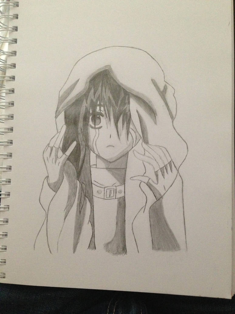 Depressed Anime Girl By Purpl Foxx On Deviantart