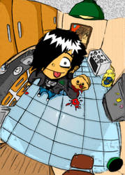 ::Yo y Mr.BoB:: by Cloud-Elros