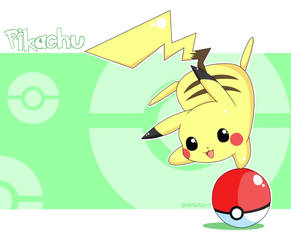 Pokemon - Pikachu's Pokeball by iSpaz247