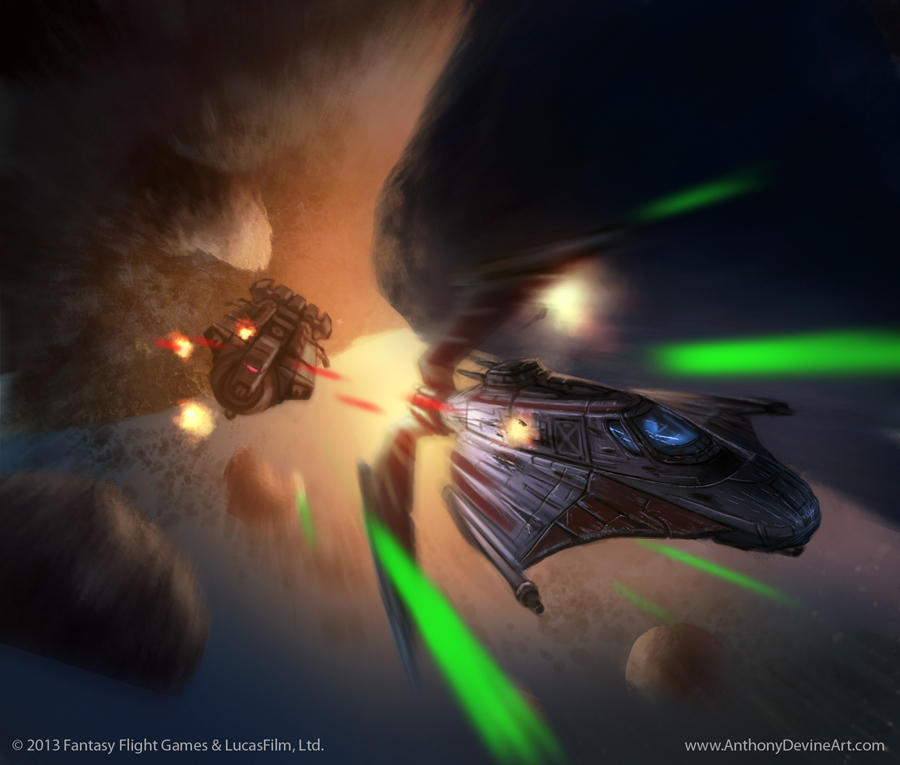 Star Wars: TCG - Outmaneuver by AnthonyDevine by AnthonyDevine