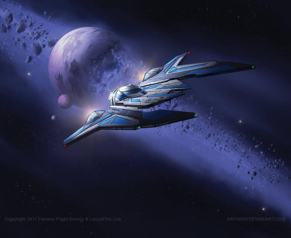 Star Wars- Mandalorian Gauntlet Fighter by AnthonyDevine on DeviantArt