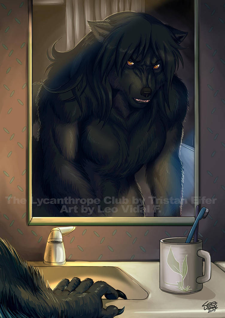Night Time - The Lycanthrope C Book 2 Illustration by alfaluna