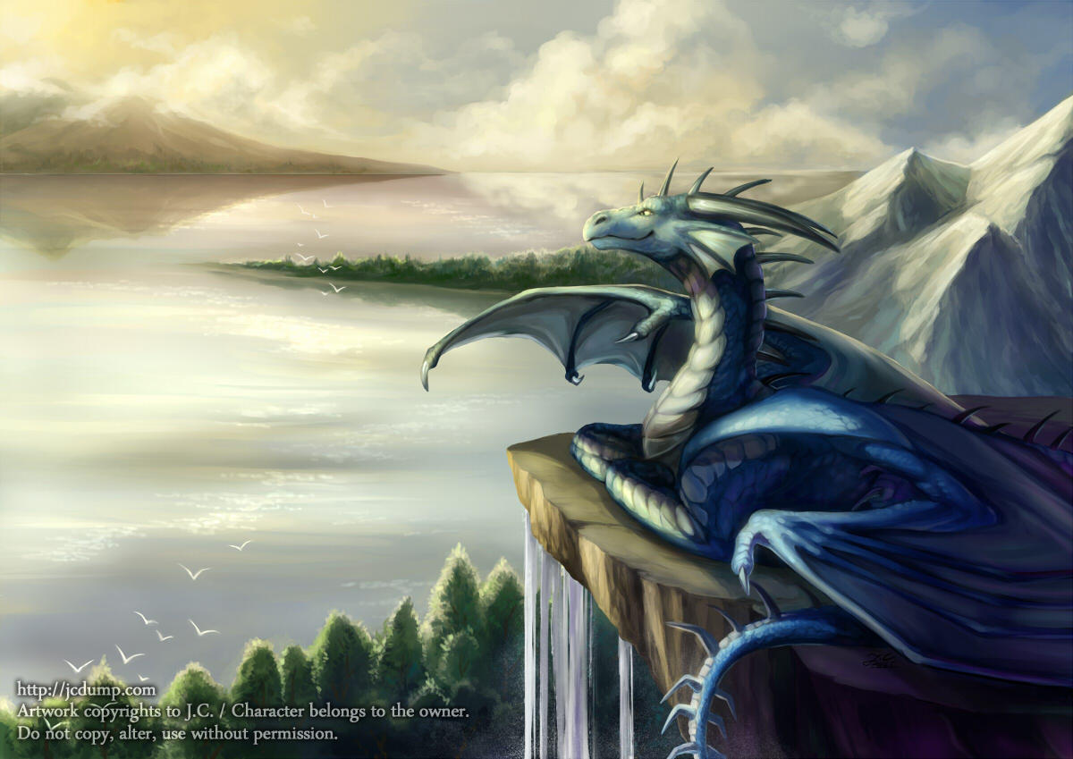 Enjoying sunrise by J-C